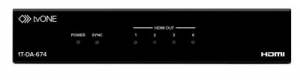 0000547 uhd 4k hdmi v14 distribution amplifier 1x4 1