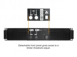 hd1200 amplifier detachable panel en