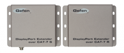 lextendeur displayport ext dp 2cat7de gefen sur cat 7 permet de prolonger un peripherique displayport jusqua 30 m en utilisant du cable cat 7 1