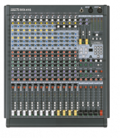majorcom console de mixage 16 mono 4 stereo 6 aux imx 416