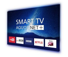 s m smart netflix sharp tv 1